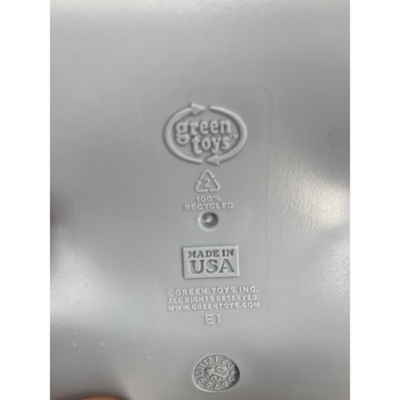 Green Toys Purple Elephant on Wheels USA Recycled Materials Rolling Toddler Toy - Picture 6 of 7